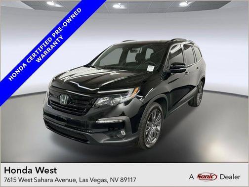 Black 2022 Honda Pilot Sport