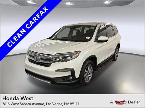 White 2020 Honda Pilot EX-L