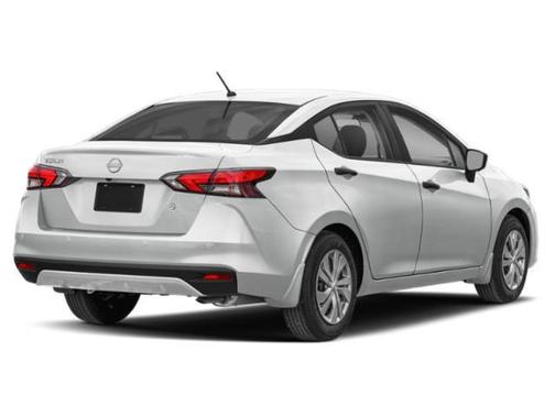 Cloud White 2025 Nissan Versa S