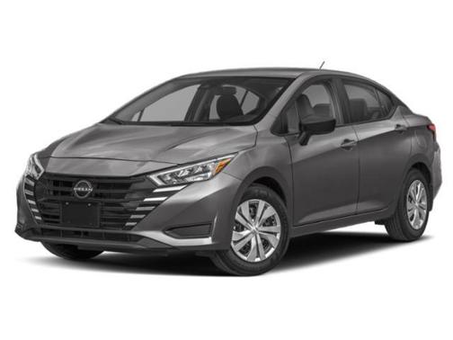 Cloud White 2025 Nissan Versa S