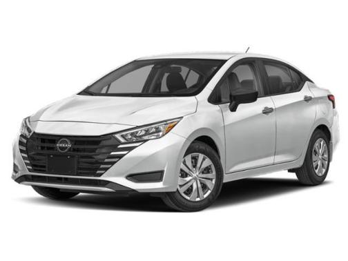 Cloud White 2025 Nissan Versa S