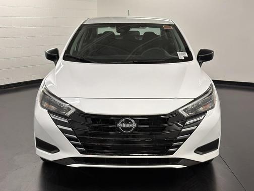 Cloud White 2025 Nissan Versa S