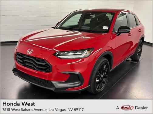 Red 2024 Honda HR-V Sport