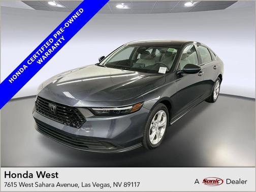 Gray 2024 Honda Accord LX