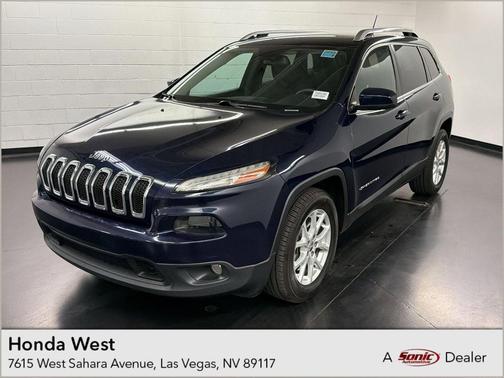 True Blue Pearlcoat 2015 Jeep Cherokee Latitude