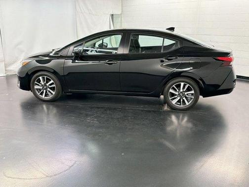 Black 2025 Nissan Versa 1.6 SV