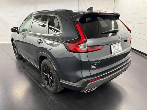 Gray 2025 Honda CR-V Hybrid Sport