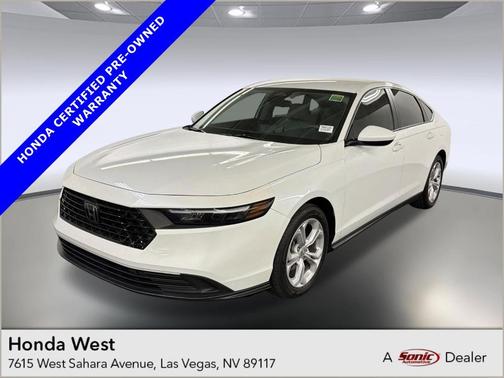 White 2024 Honda Accord LX