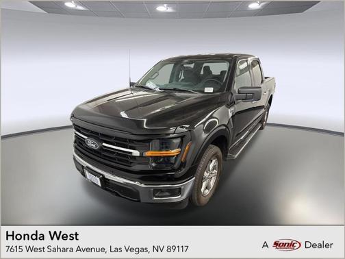 Black 2025 Ford F-150 XLT