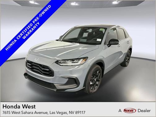 Gray 2024 Honda HR-V Sport