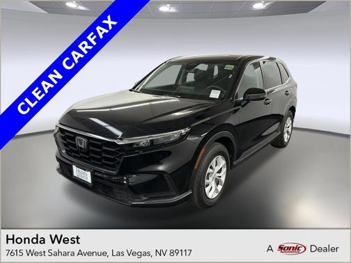 Black 2025 Honda CR-V LX