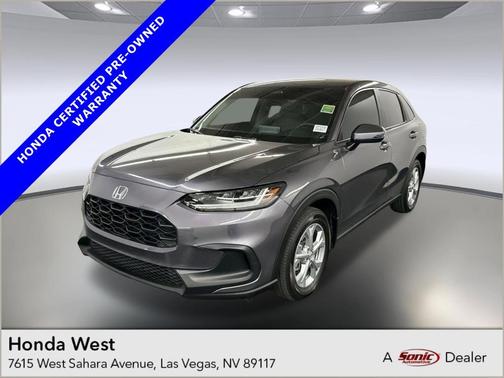 Gray 2023 Honda HR-V LX