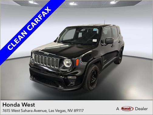 Black Clearcoat 2019 Jeep Renegade Sport