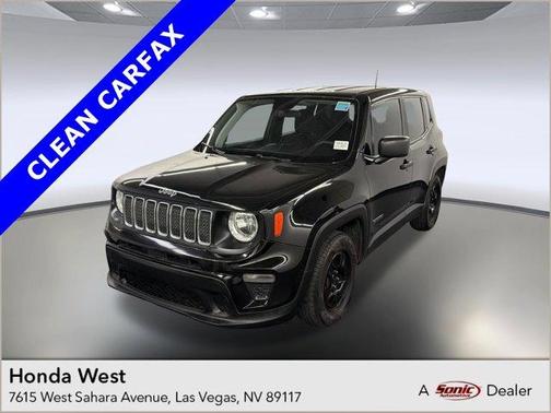 Black Clearcoat 2019 Jeep Renegade Sport
