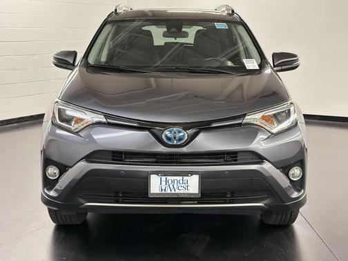 Gray 2017 Toyota RAV4 Hybrid XLE
