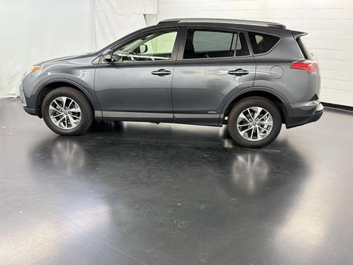 Gray 2017 Toyota RAV4 Hybrid XLE