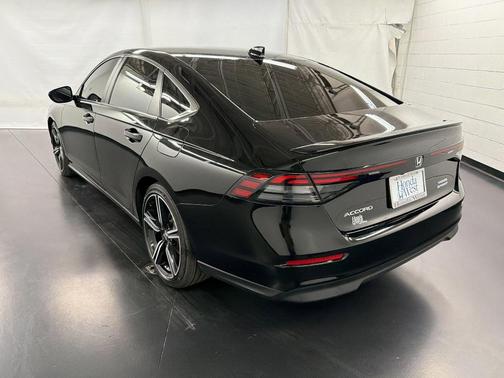 Black 2024 Honda Accord Hybrid Sport