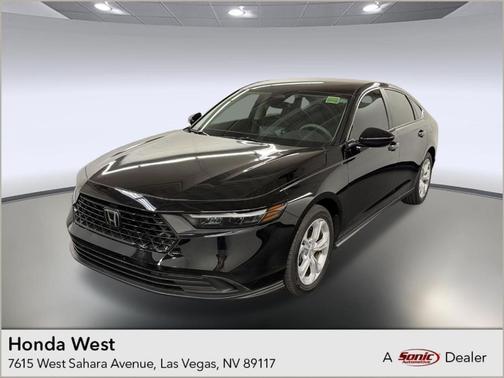 Black 2024 Honda Accord LX