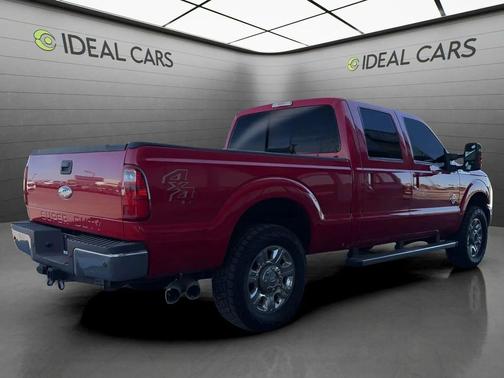 Red Candy Metallic Tinted Clearcoat 2012 Ford F-250 Lariat