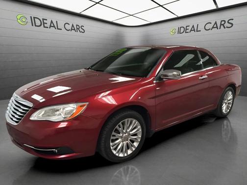 Deep Cherry Red Crystal Pearlcoat 2013 Chrysler 200 Limited