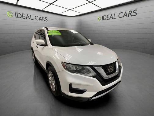 Glacier White 2017 Nissan Rogue S