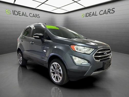 Smoke Metallic 2019 Ford EcoSport Titanium