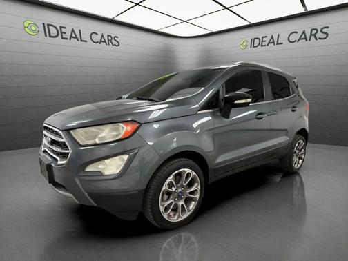 Smoke Metallic 2019 Ford EcoSport Titanium