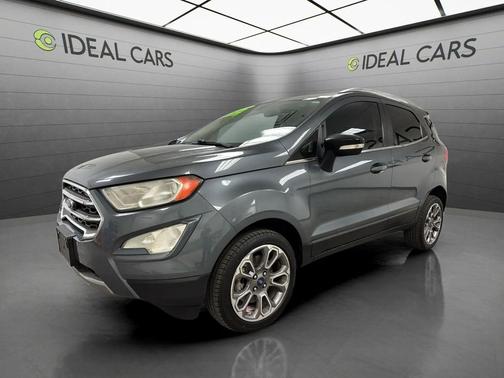 Smoke Metallic 2019 Ford EcoSport Titanium