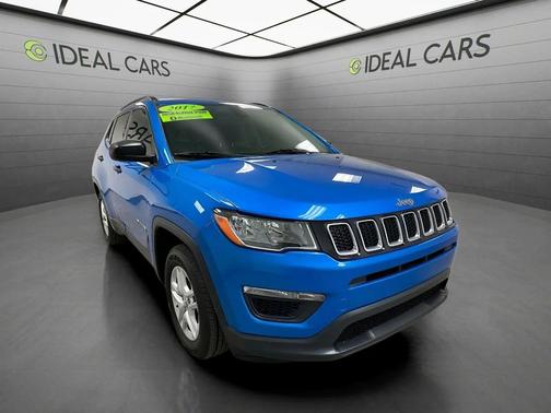 Laser Blue Pearlcoat 2017 Jeep New Compass Sport