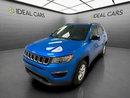 Laser Blue Pearlcoat 2017 Jeep New Compass Sport