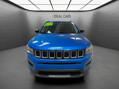 Laser Blue Pearlcoat 2017 Jeep New Compass Sport