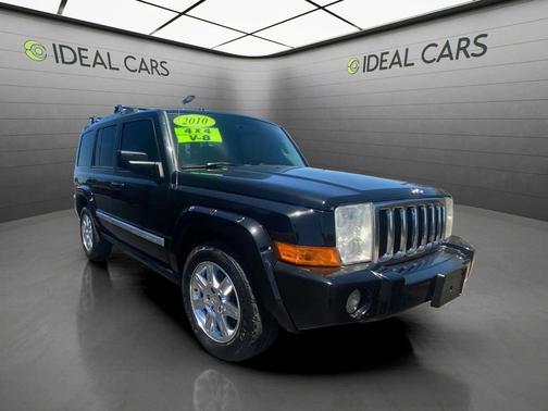 Brilliant Black Crystal Pearlcoat 2010 Jeep Commander Limited