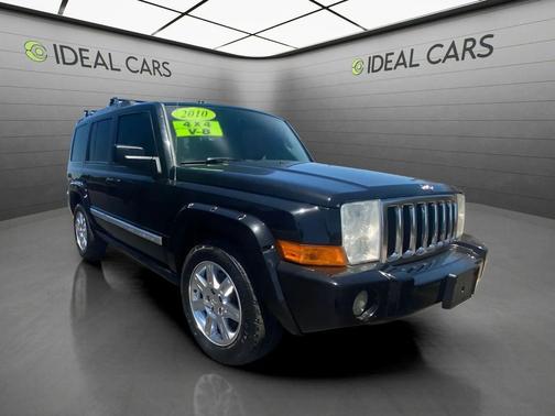 Brilliant Black Crystal Pearlcoat 2010 Jeep Commander Limited
