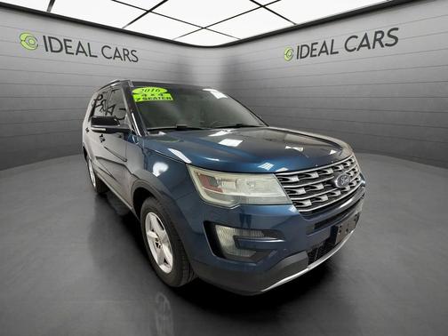 Blue Jeans Metallic 2016 Ford Explorer XLT