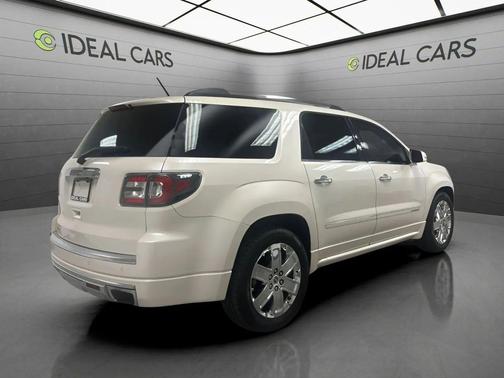 White Diamond Tricoat 2014 GMC Acadia Denali