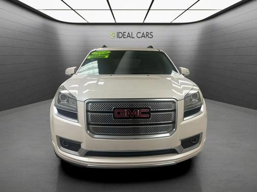White Diamond Tricoat 2014 GMC Acadia Denali