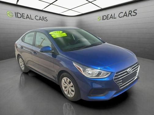 Admiral Blue 2021 Hyundai Accent SE