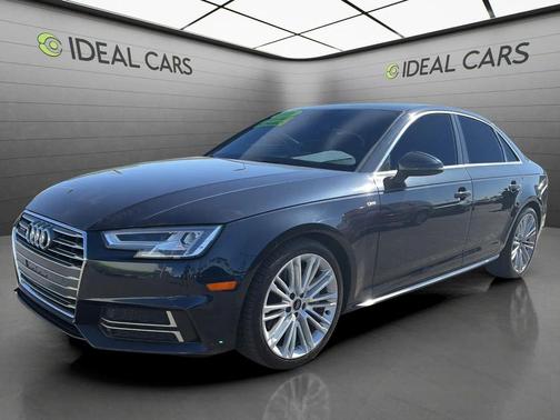 Scuba Blue Metallic 2018 Audi A4 2.0T Premium Plus