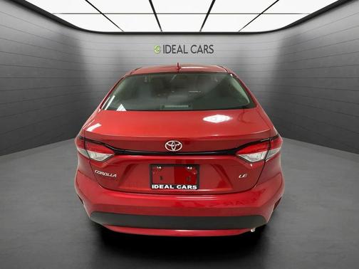Barcelona Red Metallic 2021 Toyota Corolla LE