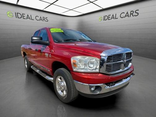 Burgundy 2008 Dodge Ram 2500 SLT Quad Cab