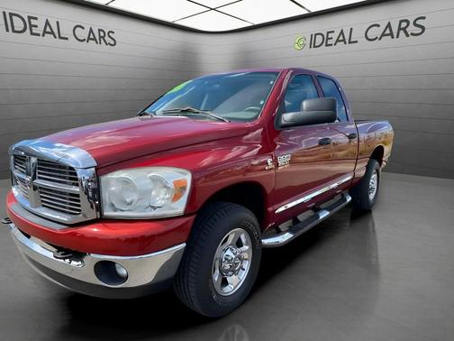 Burgundy 2008 Dodge Ram 2500 SLT Quad Cab