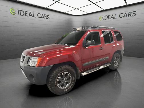 Lava Red 2015 Nissan Xterra PRO-4X