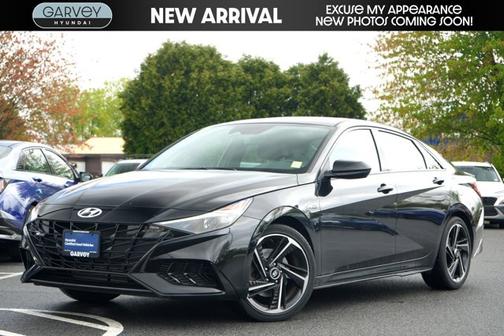 Black 2023 Hyundai ELANTRA N Line