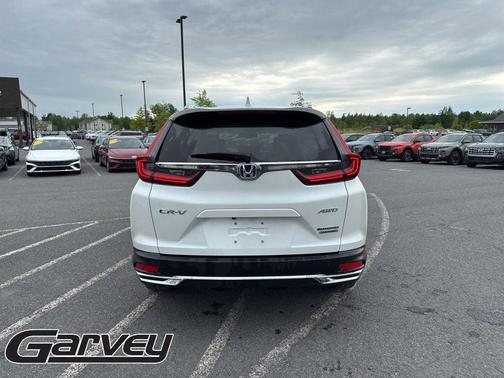Platinum White Pearl 2021 Honda CR-V Hybrid Touring
