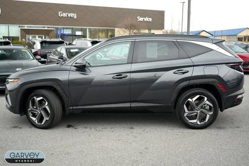 Gray 2023 Hyundai TUCSON Limited