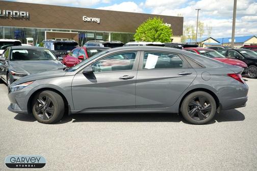 Gray 2023 Hyundai ELANTRA SEL