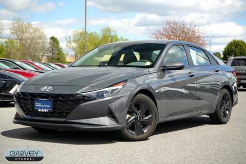Gray 2023 Hyundai ELANTRA SEL