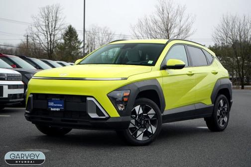 Yellow 2024 Hyundai KONA SEL