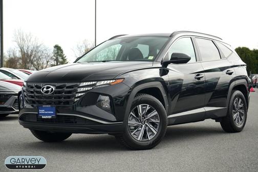 Black 2022 Hyundai TUCSON Hybrid Blue