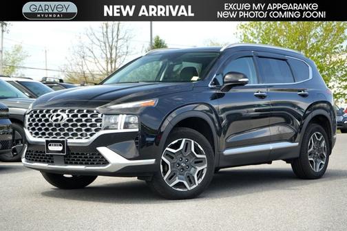 Black 2022 Hyundai SANTA FE Limited